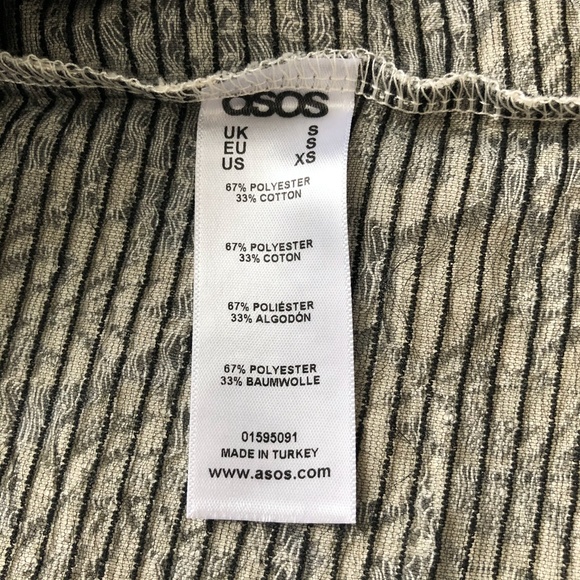 ASOS Oversized Floral Lace Print Smock Dress SZ S - Picture 11 of 12